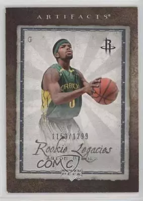 2007-08 Upper Deck Artifacts Rookie Legacies /1299 Aaron Brooks #125 Rookie RC • $3.69