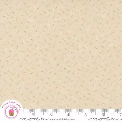 Moda CLOVER BLOSSOM FARM 9718 21 Beige Tan KANSAS TROUBLES Quilt Fabric • $6.40