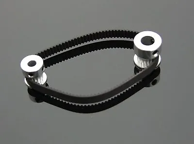 2×Timing Pulleys(bore 5mm)+B300MXL Timing Belt Set For RepRap Prusa Mendel[SN2] • $16.39