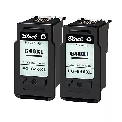 2PACK Compatible For Canon PG-640XL Ink Cartridges For Canon Pixma MG2160 MG2260 • $58.26