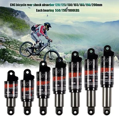 Mountain Bike Bicycle MTB Air Shock Rear Absorber Cycling Downhill Damping Alloy • $25.79