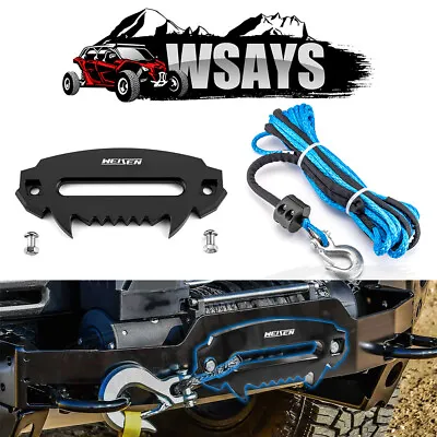 10  Hawse Fairlead 5/16  Synthetic Winch Rope Set For Jeep Truck 8000-17500 LBS • $82.99