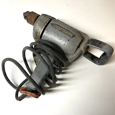 RARE Vintage Craftsman Industrial Rated 1/2  Drill 1/2 HP / 315-25850 Working • $27.99
