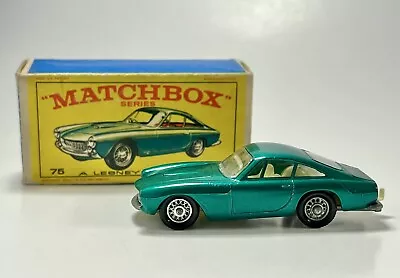 Vintage Lesney MATCHBOX 75B - FERRARI BERLINETTA - With Original Box  • $5