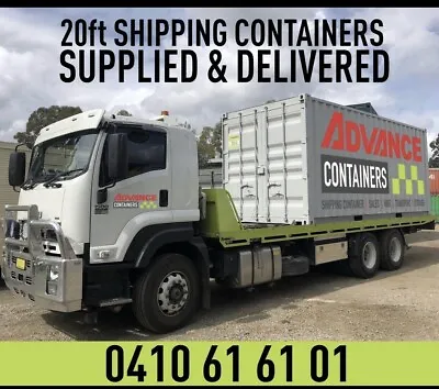 $1 • Buy 20ft Shipping Container - Supplied & Delivered NSW - QUOTE ONLY