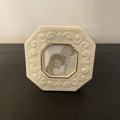 Vintage Miniature Lenox Picture Frame Octagonal 3  • $7.99