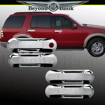 $19.98 • Buy 2002-2010 Ford Explorer Mercury Mountaineer CHROME Door Handle COVERS W/O PSK