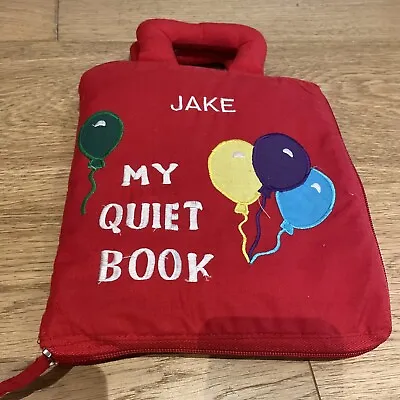 Read & Play Baby's My Quiet Book - Fabric Toy Book - Jake • £7