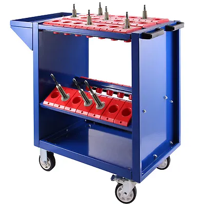 BT40 CNC Tool Trolley Cart Holders Toolscoot CAT40 CT40 Tooling Utility GOOD • $117