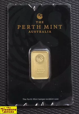 Perth Mint Australia 5g Five Gram .9999 Fine 99.99% Pure Gold Bullion Bar Sealed • $390.62