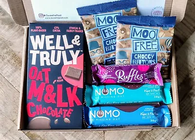 £7.99 • Buy Vegan Chocolate Gift Box| Dairy Free Hamper Present Plant Based Vegan Treat Gift
