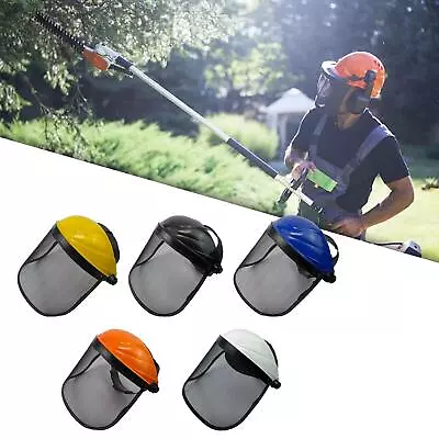 Chainsaws--Full Face Protection Steel Mesh Visor Versatile Face Protection For • £9.84
