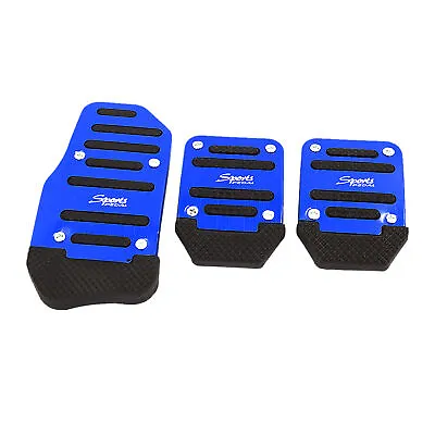 3 In 1 Universal Racing Sports Non-Slip Automatic Car Gas/Brake Pedals Pad Cover • $12.08