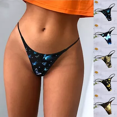 Womens Daily Vacation Casual Sexy Printed Underwear Women Boy Shorts Seams • $12.27