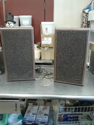 Vintage Pair Of CRITERION 444 Model 99-03279W Speakers VTG 20”x11”x8” Rare Japan • $157