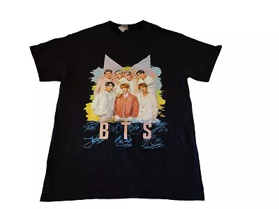 BTS Band T-shirt Black Size Medium Gildan • $10.50