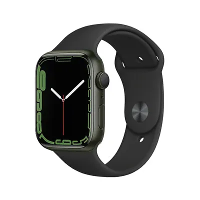 $394 • Buy Apple Watch Series 7 Aluminum 41mm Cellular Green Good