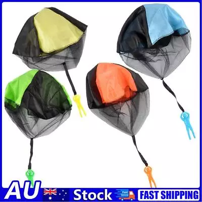 Hand Throwing Kids Mini Play Parachute Toy Man Model Outdoor Sports Toys • $8.48