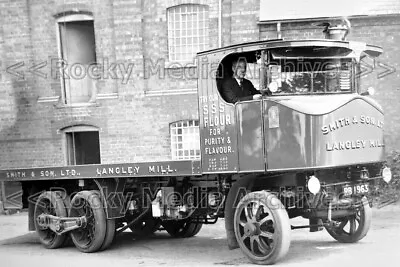 Xxp-23 Sentinel Steam Wagon Langley Flour Mill Derbyshire. Photo • £3.35