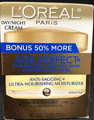 Loreal Day/night Cream Age Perfect Mature Skin 2.5oz Distressed Box • $22.98