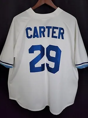 Vintage JOE CARTER TORONTO BLUE JAYS JERSEY MLB CCM SIZE XL Rare • $125