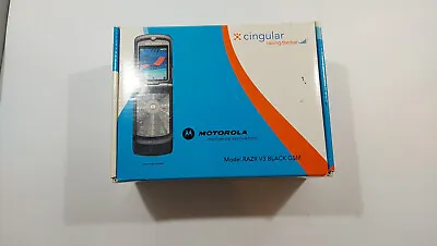 Motorola V3 - For Collectors + Full Box - Locked ATT & Cingular Network • $39.99