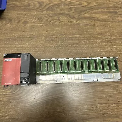 MitsubishiQ02CPUw/Melsec Q61P Power Supply & 12 Slot Rack • $75