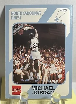 🔥1989-90 Collegiate Collection North Carolina's Finest Michael Jordan ￼#16🔥 • $4.95