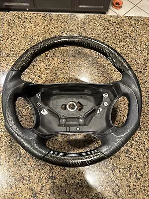 2001-07  Mercedes-Benz  W203 C230 C240 C320 RARE CARBON FIBER STEERING WHEEL • $299.99