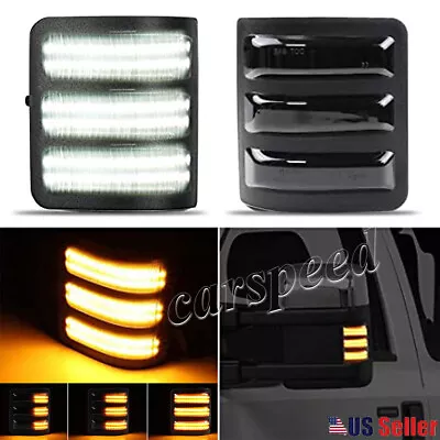 For 08-16 Ford F250 F350 F450 Super Duty LED Side Marker Mirror Signal Light US • $47.99