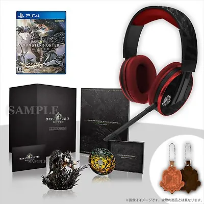 $1122.42 • Buy F/s PS4 Monster Hunter World Collector's Edition Game Original Headset Headphone