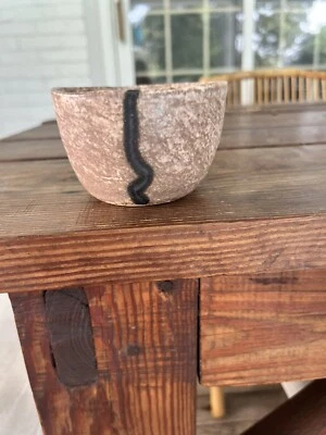 $50 • Buy McCarty Vintage Pottery Nutmeg Coffee Cup / Small Bowl (RIvermark) 2 1/2” #2