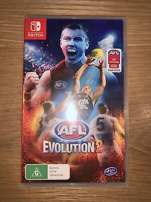 AFL Evolution 2 Nintendo Switch Case Only • $21.99