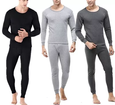 Men Thermal Legging Long Johns Base Layer Trouser Warm Underwear Pant Top Bottom • £6.89