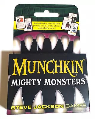Munchkin Mighty Monsters - Stand Alone Card Game - 1st Edition - New • $7.95