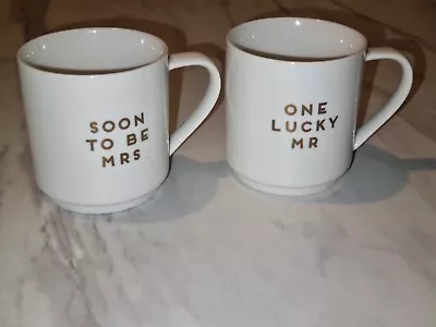 Mr & Mrs Mug Set • £5