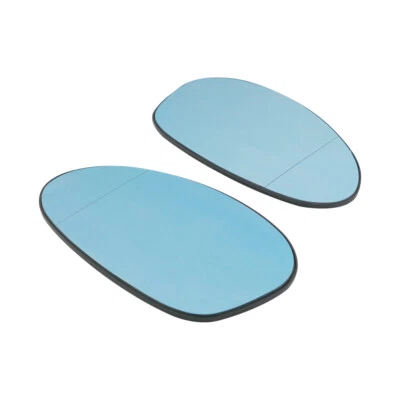 $21.60 • Buy 2xFor BMW 328i 335i 325i 128i 135i E46 E90 E92 M3 Blue Heated LH RH Mirror Glass