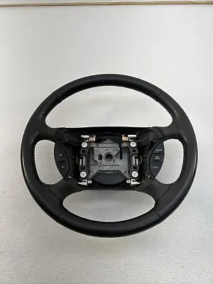 94-04 Ford Mustang Leather Wrapped Steering Wheel W/O Horn OEM Dark Grey • $129.99