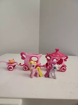 My Little Pony Teacup Parade With Cupcake And Strawberry Swirl • $20