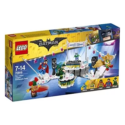 LEGO 70919 Batman Movie The Justice League Anniversary Party • $203.97