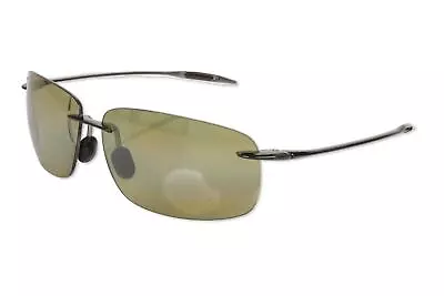 Maui Jim 303277 Lighthouse Polarized Rimless Sunglasses Trans Smoke Grey/Maui • $143.65