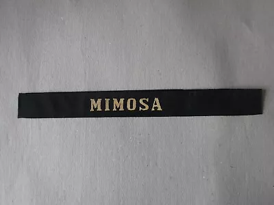 MIMOSA - (French Navy) - Cap Tally • £1.99
