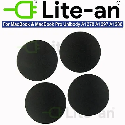 £2.99 • Buy 4 X Bottom Base Rubber Feet Foot Pad For Apple MacBook Pro A1278 A1297 A1286