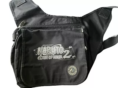 Naruto Clash Of Ninja 2 Everest Cross Body Messenger Bag Promo Black Game Anime • $40