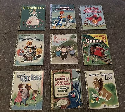 Lot Of Vintage Children’s Books Little Golden Books • $10