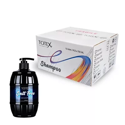 12x Totex Salt Free Shampoo 750 Ml Scalp Care Hair Repair Unisex • £99.99