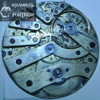 Vacheron & Constantin Key Wind Pocket Watch Movement Parts Or Repair Porcelain D • $144.99