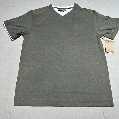 Method Mens Short Sleeve Crew V Neck Thermal Shirt Medium • $10