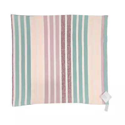 Lululemon Womens Vinyasa Scarf Snaps Multicolored Striped Pastel Wrap Foulard • $17.42