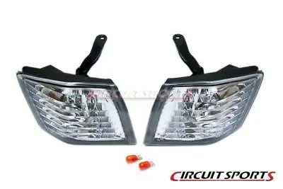 $67.50 • Buy Circuit Sports Front Clear Corner Lights For 97-98 Nissan 240SX Silvia S14 Kouki